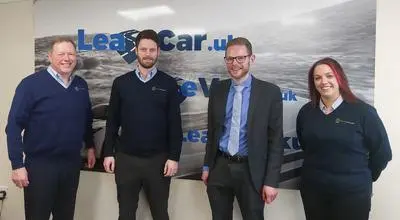 The Central Contracts team meet Jack Brereton MP at their offices