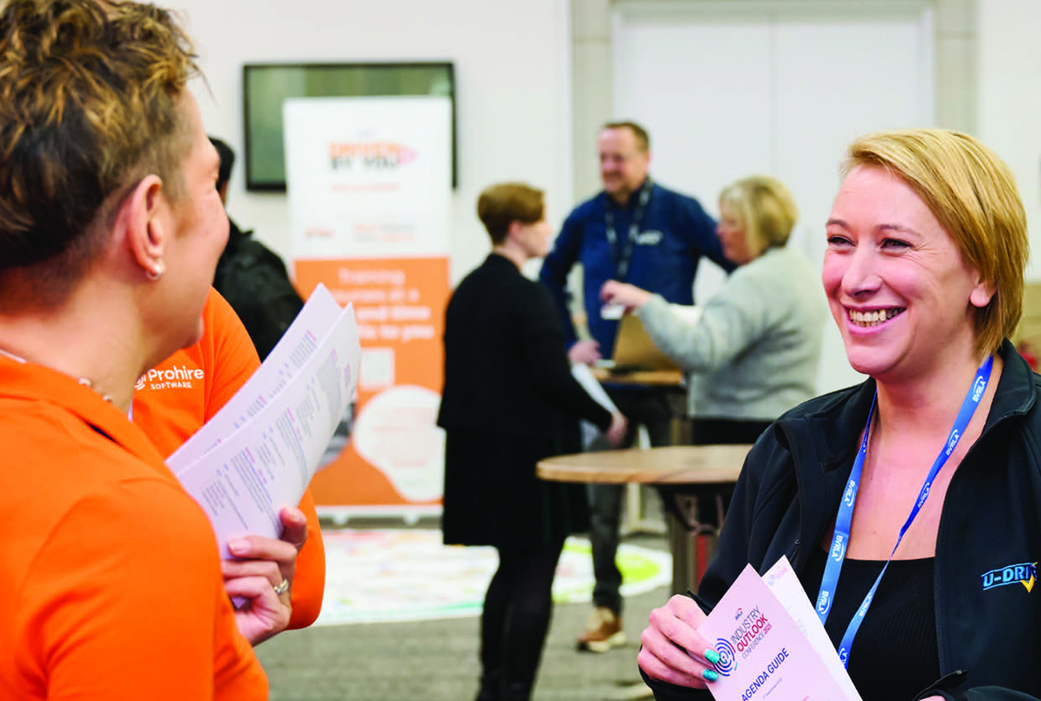 BVRLA Annual Report and Review 2025 featuring a smiling lady on front cover