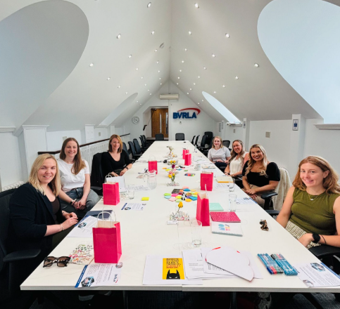 ladies sat in boardroom bvrla