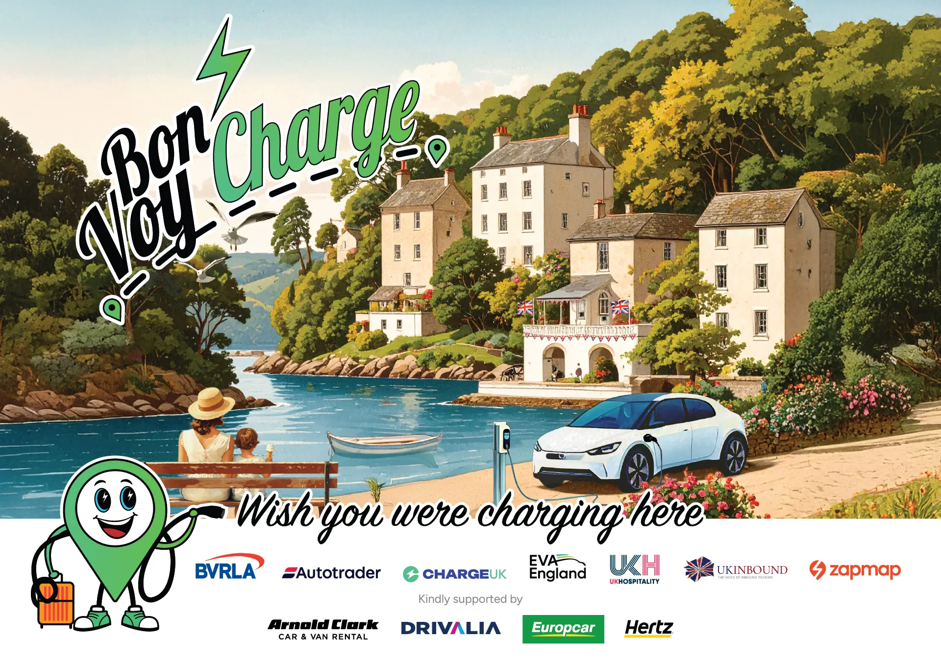 Bon VoyCharge postcard Bon VoyCharge postcard
